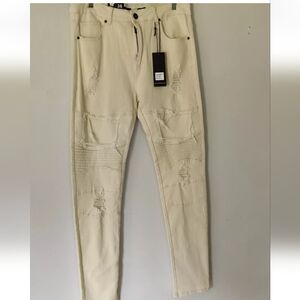 Waimea‎ Skinny Jeans Fit Size 36x32 Color BONE BRAND NEW WITH TAG
